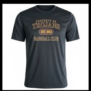 EUC - Unisex USC - Univ of Southern CA Trojans Baseball 2003 Black Tee - Size M